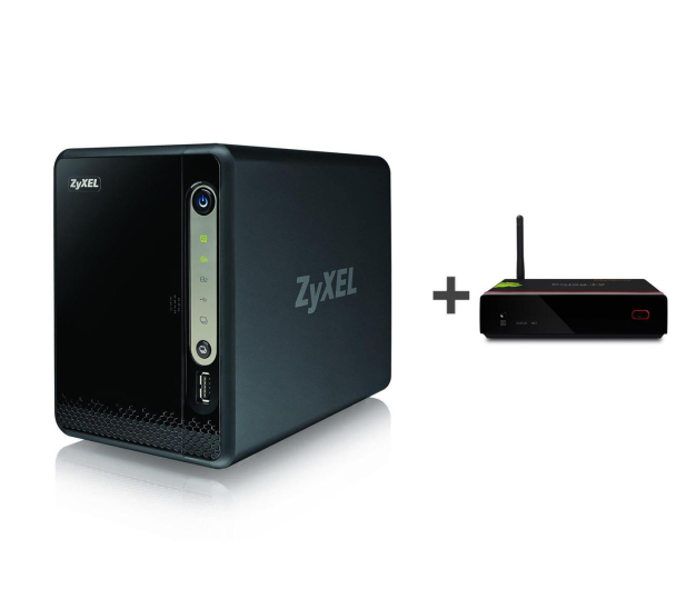 Zyxel NSA320S (2xHDD SATA 2,5/3,5) Gigabit 3xUSB+ATV1200 - 263761 - zdjęcie
